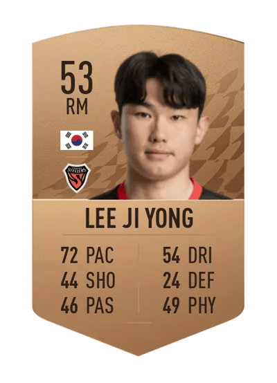 Lee Ji Yong Common 53 OVR