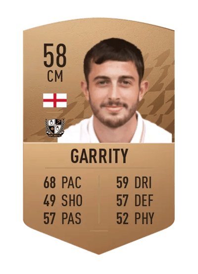 Ben Garrity Common 58 OVR
