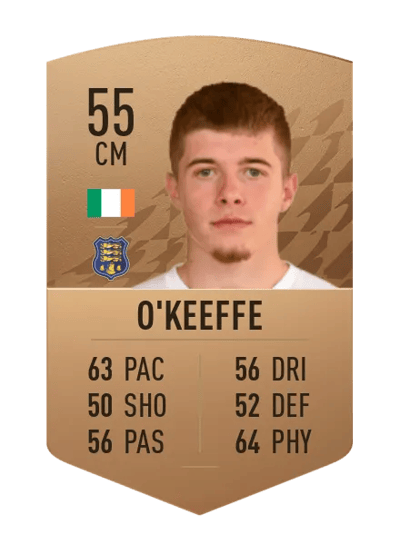Niall O'Keeffe Common 55 OVR