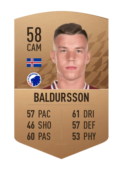 Andri Fannar Baldursson Common 58 OVR