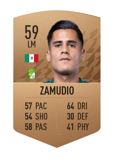Jesse Zamudio Common 59 OVR