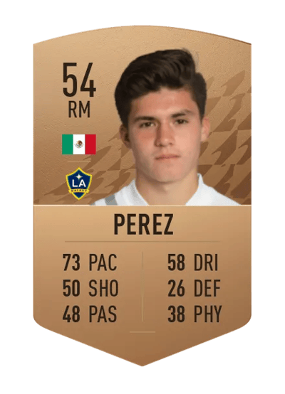 Jonathan Perez Common 54 OVR