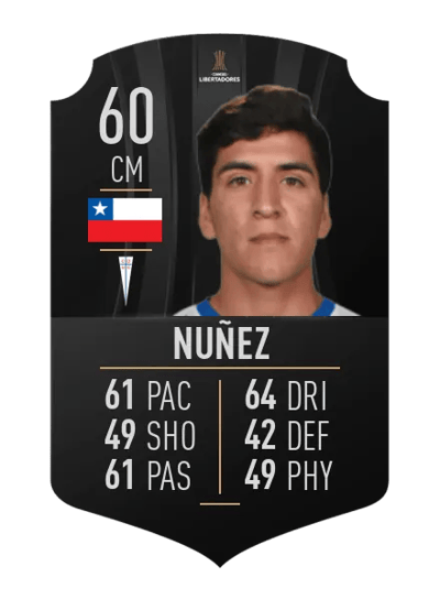 Marcelino Nuñez CONMEBOL LIBERTADORES 60 OVR