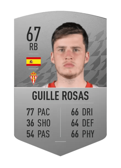 Guille Rosas Common 67 OVR