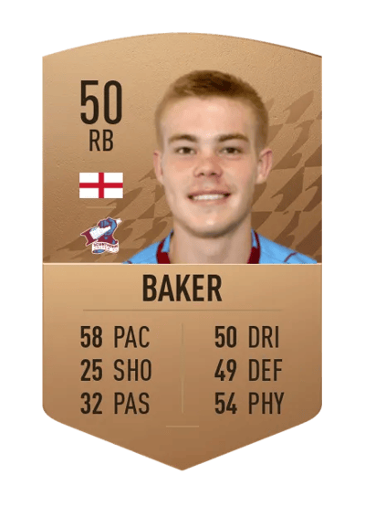Harry Baker Common 50 OVR