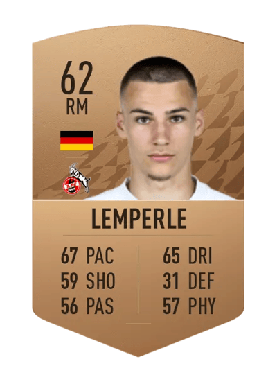 Tim Lemperle Common 62 OVR