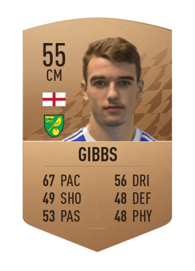 Liam Gibbs Common 55 OVR