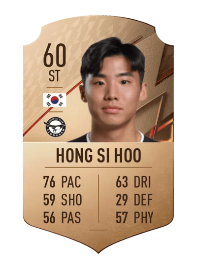 Hong Si Hoo Rare 60 OVR