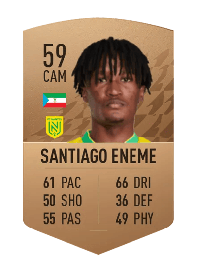 Santiago Eneme Common 59 OVR