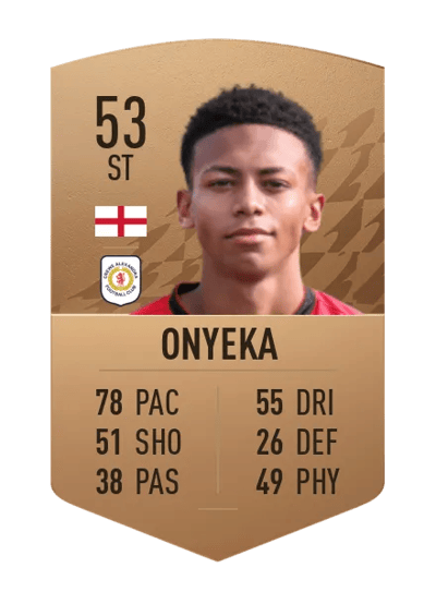 Tyreece Onyeka Common 53 OVR
