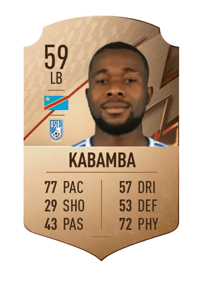 David Kabamba Rare 59 OVR