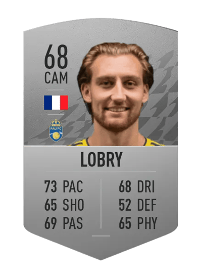 Victor Lobry Common 68 OVR