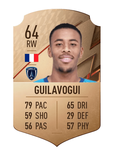 Morgan Guilavogui Rare 64 OVR