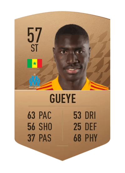 Daouda Gueye Common 57 OVR