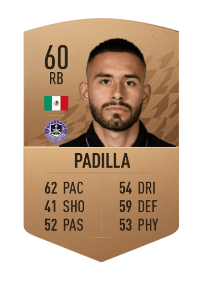 Jorge Padilla Common 60 OVR