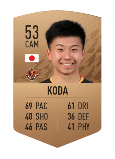 Hidemasa Koda Common 53 OVR