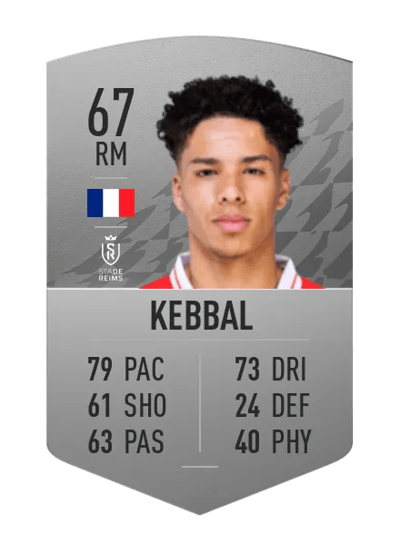 Ilan Kebbal Common 67 OVR