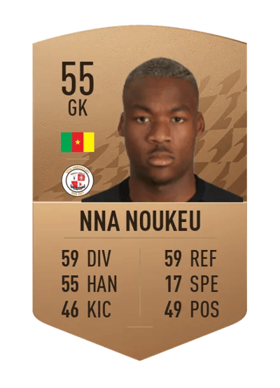 Blondy Nna Noukeu Common 55 OVR