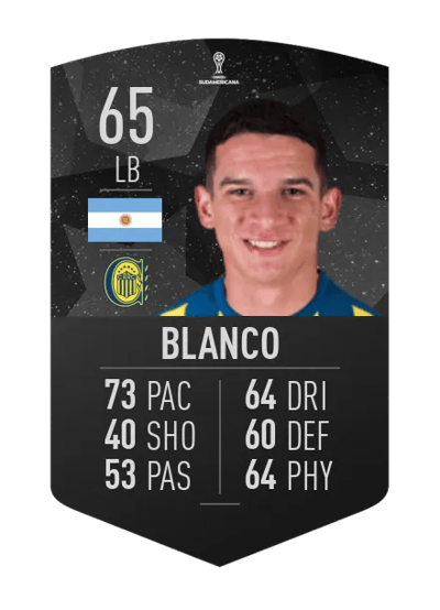 Lautaro Blanco CONMEBOL SUDAMERICANA 65 OVR