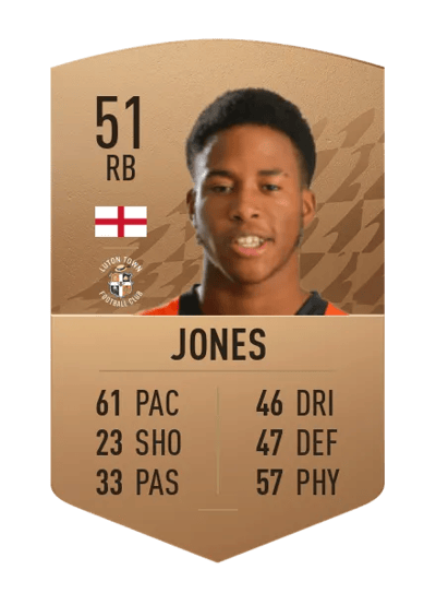 Avan Jones Common 51 OVR