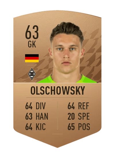 Jan Olschowsky Common 63 OVR