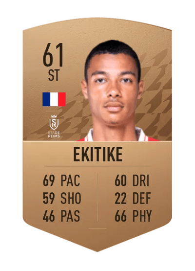 Hugo Ekitike Common 61 OVR