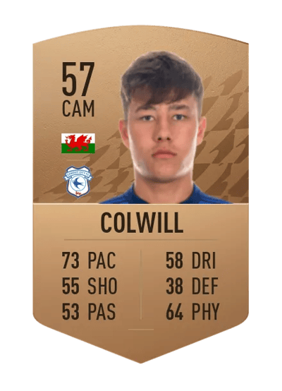 Rubin Colwill Common 57 OVR