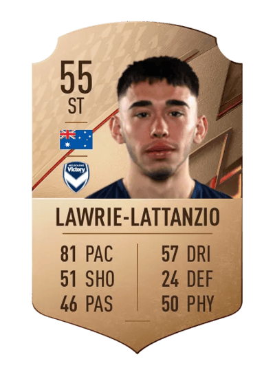 Luis Lawrie-Lattanzio Rare 55 OVR