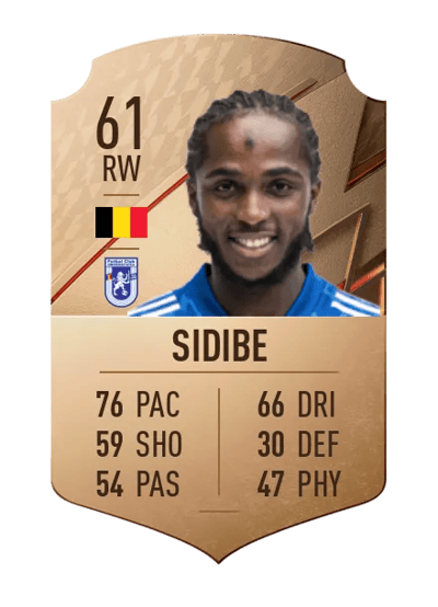 Sekou Sidibe Rare 61 OVR