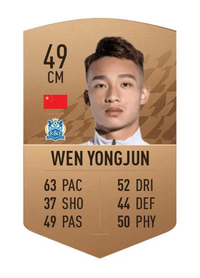 Wen Yongjun Common 49 OVR
