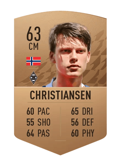 Sander Christiansen Common 63 OVR