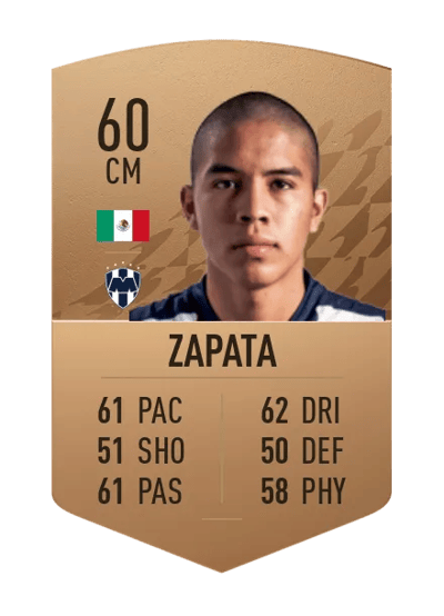 Ángel Zapata Common 60 OVR