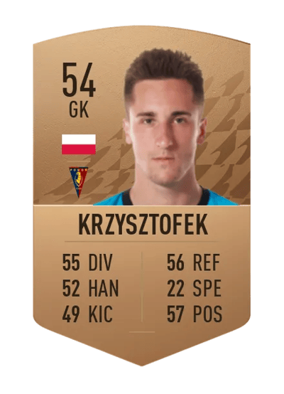 Dariusz Krzysztofek Common 54 OVR