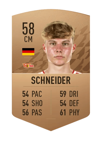 Fabio Schneider Common 58 OVR
