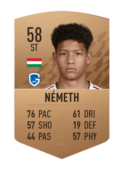 András Németh Common 58 OVR