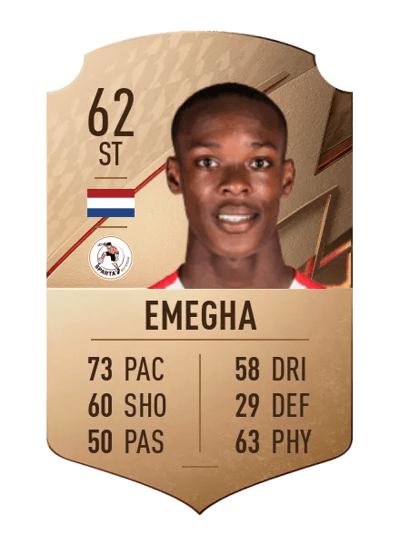 Emanuel Emegha Rare 62 OVR