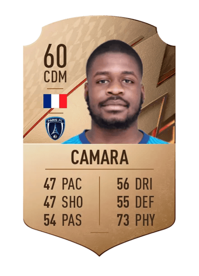 Ousmane Camara Rare 60 OVR