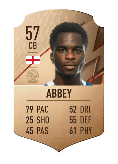 Nelson Abbey Rare 57 OVR