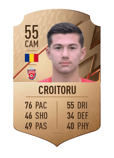 David Croitoru Rare 55 OVR