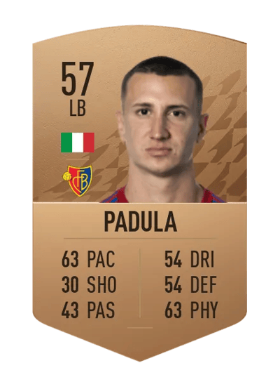 Andrea Padula Common 57 OVR
