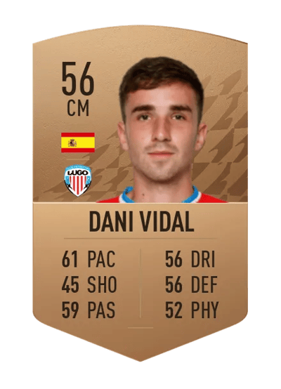 Dani Vidal Common 56 OVR