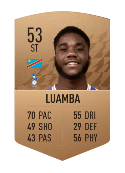 Junior Luamba Common 53 OVR