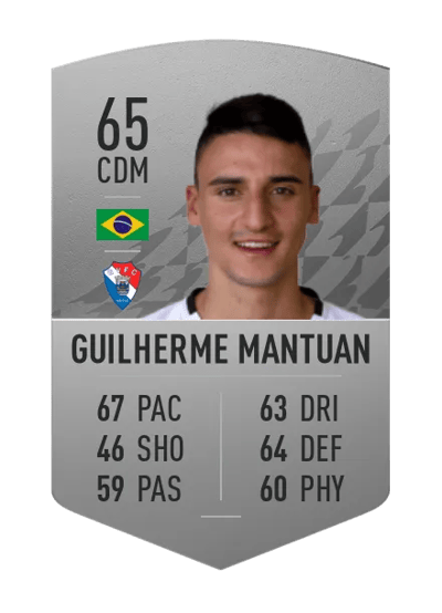 Guilherme Mantuan Common 65 OVR