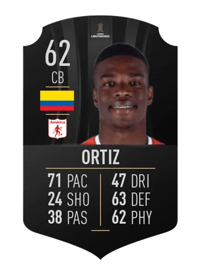 Pablo Ortiz CONMEBOL LIBERTADORES 62 OVR
