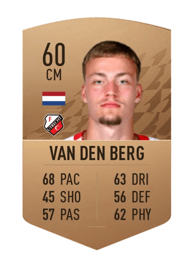 Davy van den Berg Common 60 OVR