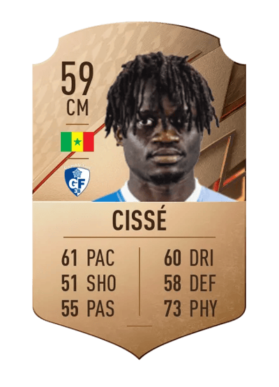 Souleymane Cissé Rare 59 OVR