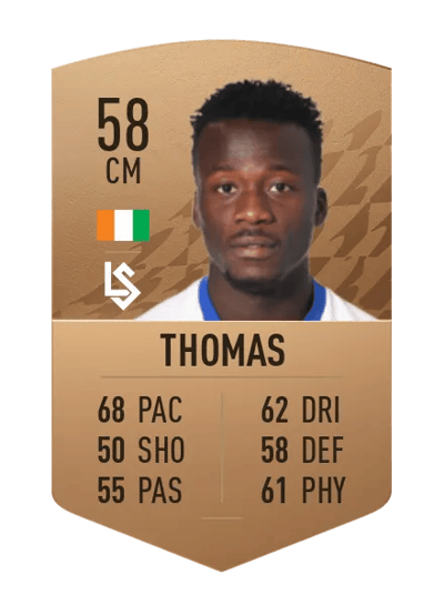 Trazié Thomas Common 58 OVR