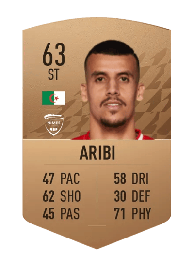 Karim Aribi Common 63 OVR