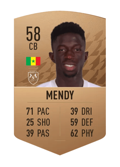 Formose Mendy Common 58 OVR