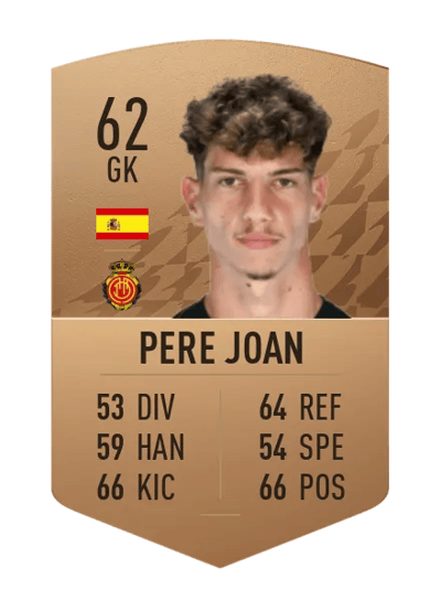 Pere Joan Common 62 OVR